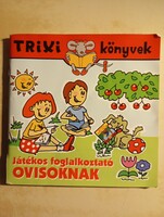 Trixi könyvek Játékos foglalkoztató ovisoknak
