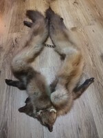 Szőrme gallér sál