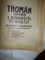 Rozsnyai Károly antik (1920-30) zongora tanulmányok, kották,újgyakorlatok