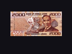 UNC - 2000 LEONES - SIERRA - LEONE - 2010(Akunna Wallace-Johnson képmásával)