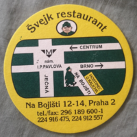 Söralátét prágai svejk vendéglő