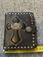 USA bőr motoros pénztárca brifkó