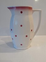 Régi Gránit Kispest pöttyös vizes kancsó