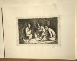 - Rudnay Gyula (1878-1957) : Kártyázók