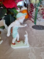 Aquincumi fiú nyuszival