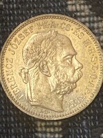 1896 1 korona gyönyörű állapotban