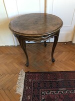 Kör alakú asztal,  neo barokk  80 cm átmérő