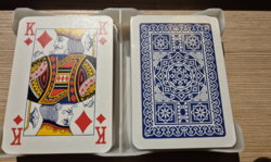 POKER - RÖMI- FRANCIA KÁRTYA,  2 PAKLI -  Modiano Olasz gyártmány nagyon szép új állapotban! 2..