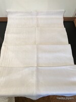 KONYHARUHA  - 100 cm - MONOGRAMOS - 100 x 47 cm - VÁSZON - OSZTRÁK - RÉGI