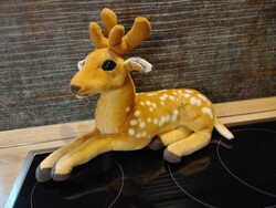 Szarvas/őzike plüss játék kb.30 cm