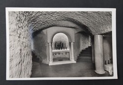 Betlehemi barlang Budapesten képeslap Sárai