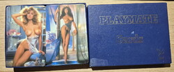 PLAYMATE - POKER - RÖMI- FRANCIA KÁRTYA,  2 PAKLI -  2 LAP HIÁNYZIK!  szép új állapotban