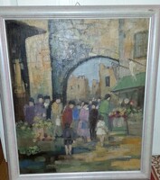 Baky Albert, Keleti utckép