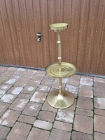 Mid century réz virágtartó szobortartó