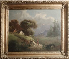 Biedermeier, romantikus tájkép