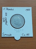 SPANYOL 5 PESETA 1980 (82) Juan Carlos I, CUNI, FOCI VB '82 PAPÍRTOKBAN