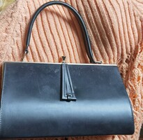 Vintage de új állapotú meseszép egyedi kézi táska 1950-es évekből