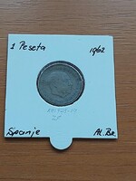 SPANYOL 1 PESETA 1953 (62) Alumínium-bronz, Gral. Francisco Franco PAPÍRTOKBAN