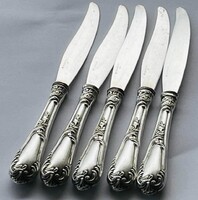 Bachruch Antal   ezüst desszertes kések