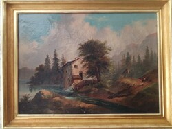 Biedermeier, romantikus tájkép