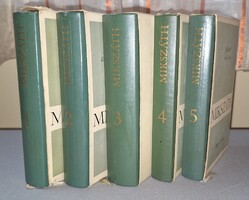 Mikszáth Kálmán :  1.-5. számozott , bőrkötésben