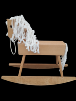 Johann Schowanek fa hinta ló kemény fából. Alkudható.