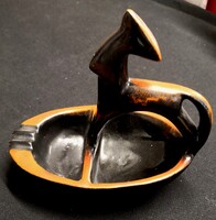 DT/483. – Gorka Géza – Art deco hamutál, stílizált állatfigurával