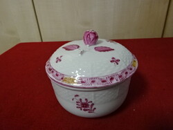 Herendi porcelán, apponyi mintás bonbonier 1945-ből. Jókai