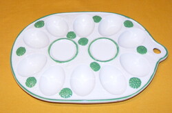 Porcelán tojástartó kínáló