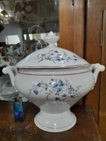 Altrohlau Oepiag & Epiag 1920-1938 Large Floral Pattern Porcelain Soup Plate 29 cm