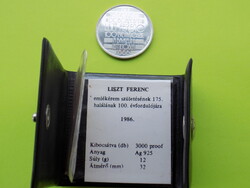 Ezüst Liszt Ferenc Emlék Érem!