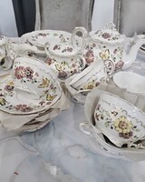 Zsolnay pillangós 6 személyes teas készlet,  új állapotban!