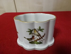 Herendi porcelán, rothschild mintás cigaretta tartó, magassága 6 cm. Jókai