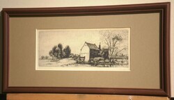 (N) Boldizsár István (1897-1984) : Düledező malom