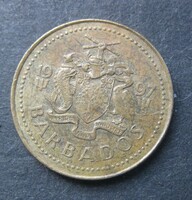Barbados 5 cent 1997 (HH2)