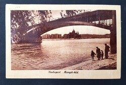 Budapest Margit-híd képeslap
