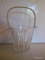 JÉGVÖDÖR - ÓLOMÜVEG  - 15 x 12 cm + FÜL 9 cm   - HIBÁTLAN