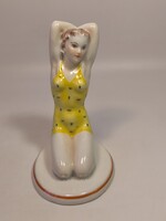 Legritkább Színben !Donner Gertrúd Mária - Drasche porcelán hibátlan állapotban.