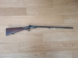 Antik Lefaucheux egycsövű puska 1860 körül