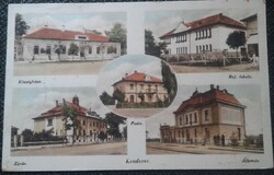 KENDERES VASÚTÁLLOMÁS, ZÁRDA, POSTA Képeslap