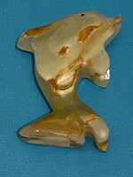 Nagyon szép kerámia hal. Sérülésmentes állapotban. Mérete: 6,5x5 cm Halványzöld alapszínben.