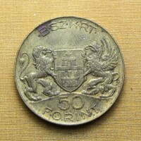 BSzKRt 50 Forint - közlekedési bárca