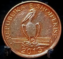 Albánia 1 Lek, 2013 D13J2