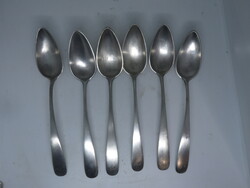 6db 13 latos antik ezüst szatmárnémeti leveses kanál