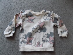 H&M Minnie Mouse, girls' sweater, size 92