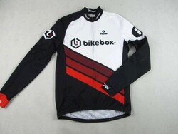 EREDETI BIKEBOX (L) HOSSZÚ UJJÚ FÉRFI KERÉKPÁROS BÉLELT BICIKLIS LÉLEGZŐ SPORT FELSŐ