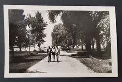 Balaton Balatonszemes parti sétány képeslap