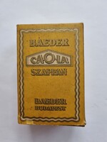 Baeder Caola szappanos doboz - régi, retro