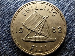 Fidzsi-szigetek II. Erzsébet (1952-1976) 1 shilling 1962