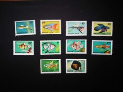 Magyarország 1962 Akváriumi díszhalak * L